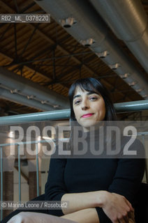 La scrittrice italiana Claudia Durastanti a Bookpride. Milano, 17 mrazo 2019 Italian writer Claudia Durastanti attends Bookpride. Milan, March 17th, 2019 ©Marina Leone/Rosebud2