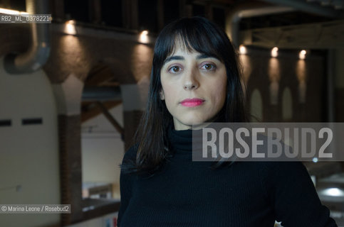 La scrittrice italiana Claudia Durastanti a Bookpride. Milano, 17 mrazo 2019 Italian writer Claudia Durastanti attends Bookpride. Milan, March 17th, 2019 ©Marina Leone/Rosebud2