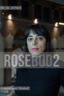 La scrittrice italiana Claudia Durastanti a Bookpride. Milano, 17 mrazo 2019 Italian writer Claudia Durastanti attends Bookpride. Milan, March 17th, 2019 ©Marina Leone/Rosebud2