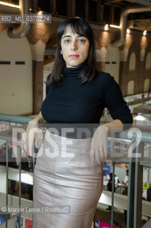 La scrittrice italiana Claudia Durastanti a Bookpride. Milano, 17 mrazo 2019 Italian writer Claudia Durastanti attends Bookpride. Milan, March 17th, 2019 ©Marina Leone/Rosebud2