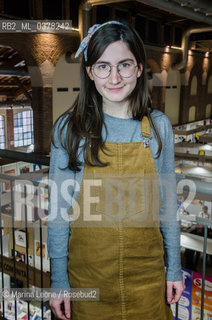 Italian writer Loreta Minutilli attends Bookpride. Milan, March 17th, 2019. La scrittrice italiana Loreta Minutilli partecipa a Bookpride. Milano, 17 Marzo 2019 ©Marina Leone/Rosebud2