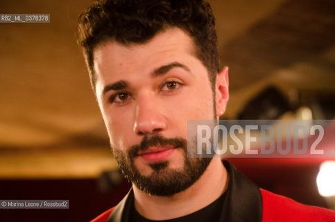 Syrian dancer Ahmad Joudeh attends WondySono award at Teatro Manzoni in Milano. March 18th, 2019 Il ballerino siriano Ahmad Joudeh al premio Wondy Sono Io  al Teatro Manzoni. Milano, 18 marzo 2019. ©Marina Leone/Rosebud2