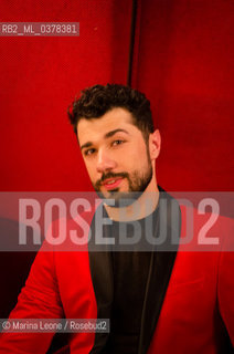 Syrian dancer Ahmad Joudeh attends WondySono award at Teatro Manzoni in Milano. March 18th, 2019 Il ballerino siriano Ahmad Joudeh al premio Wondy Sono Io  al Teatro Manzoni. Milano, 18 marzo 2019. ©Marina Leone/Rosebud2