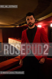 Syrian dancer Ahmad Joudeh attends WondySono award at Teatro Manzoni in Milano. March 18th, 2019 Il ballerino siriano Ahmad Joudeh al premio Wondy Sono Io  al Teatro Manzoni. Milano, 18 marzo 2019. ©Marina Leone/Rosebud2