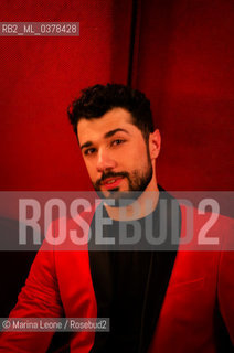 Syrian dancer Ahmad Joudeh attends WondySono award at Teatro Manzoni in Milano. March 18th, 2019 Il ballerino siriano Ahmad Joudeh al premio Wondy Sono Io  al Teatro Manzoni. Milano, 18 marzo 2019. ©Marina Leone/Rosebud2