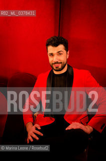 Syrian dancer Ahmad Joudeh attends WondySono award at Teatro Manzoni in Milano. March 18th, 2019 Il ballerino siriano Ahmad Joudeh al premio Wondy Sono Io  al Teatro Manzoni. Milano, 18 marzo 2019. ©Marina Leone/Rosebud2