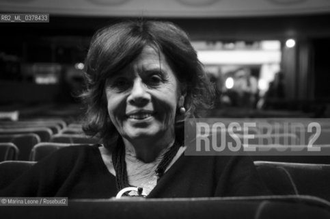 Italian writer Ritanna Armeni attends Wondy Sono Io award at Teatro Manzoni. Milano, March 18th, 2019 La scrittrice italiana Ritanna Armeni partecipa al premio letterario Wondy Sono Io al Teatro Manzoni. Milano, 18 marzo 2019. ©Marina Leone/Rosebud2