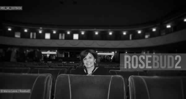 Italian writer Ritanna Armeni attends Wondy Sono Io award at Teatro Manzoni. Milano, March 18th, 2019 La scrittrice italiana Ritanna Armeni partecipa al premio letterario Wondy Sono Io al Teatro Manzoni. Milano, 18 marzo 2019. ©Marina Leone/Rosebud2