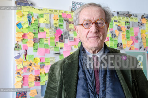 Romano Montroni, teacher at Scuola per Librai Umberto e Elisabetta Mauri in Milano. March 25th, 2019 Romano Montroni, insegnante alla Scuola per Librai Umberto e Elisabetta Mauri. Milano, 25 Marzo 2019 ©Marina Leone/Rosebud2