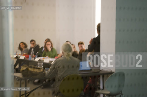 Classes for bookseller at Scuola per Librai Umberto e Elisabetta Mauri. Milan, March 25th, 2019 Momenti di lezione alla Scuola per Librai Umberto e Elisabetta Mauri. Milano, 25 Marzo 2019 ©Marina Leone/Rosebud2