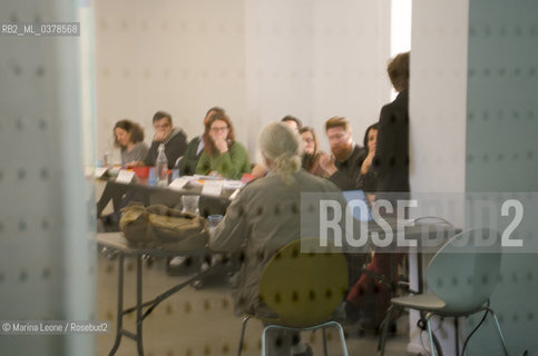 Classes for bookseller at Scuola per Librai Umberto e Elisabetta Mauri. Milan, March 25th, 2019 Momenti di lezione alla Scuola per Librai Umberto e Elisabetta Mauri. Milano, 25 Marzo 2019 ©Marina Leone/Rosebud2