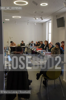 Classes for bookseller at Scuola per Librai Umberto e Elisabetta Mauri. Milan, March 25th, 2019 Momenti di lezione alla Scuola per Librai Umberto e Elisabetta Mauri. Milano, 25 Marzo 2019 ©Marina Leone/Rosebud2