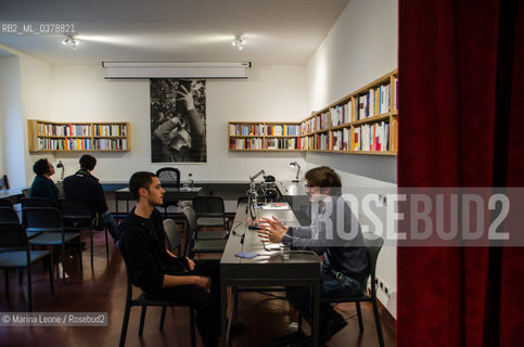 Open day alla Scuola di scrittura Belleville di Milano. 3 aprile 2019 Open day at Belleville writing school in MIlano, 3 aprile 2019 ©Marina Leone/Rosebud2