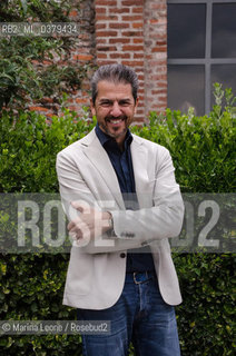 Lo chef Italiano Andrea Berton in posa alla Fabbrica del Vapore in occasione di Cibo a Regola dArte. Milano, 17 maggio 2019 Italian chef Andrea Berton poses at Fabbrica del Vapore for Cibo a Regola dArte event. Milan, May 17th, 2019 ©Marina Leone/Rosebud2