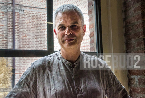 Lo chef Italiano Pietro Leeman in posa alla Fabbrica del Vapore in occasione di Cibo a Regola dArte. Milano, 17 maggio 2019 Italian chef Pietro Leeman poses at Fabbrica del Vapore for Cibo a Regola dArte event. Milan, May 17th, 2019 ©Marina Leone/Rosebud2