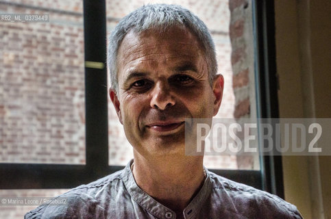 Lo chef Italiano Pietro Leeman in posa alla Fabbrica del Vapore in occasione di Cibo a Regola dArte. Milano, 17 maggio 2019 Italian chef Pietro Leeman poses at Fabbrica del Vapore for Cibo a Regola dArte event. Milan, May 17th, 2019 ©Marina Leone/Rosebud2