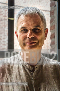 Lo chef Italiano Pietro Leeman in posa alla Fabbrica del Vapore in occasione di Cibo a Regola dArte. Milano, 17 maggio 2019 Italian chef Pietro Leeman poses at Fabbrica del Vapore for Cibo a Regola dArte event. Milan, May 17th, 2019 ©Marina Leone/Rosebud2