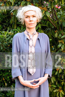 La scrittrice norvegese Hanne Ørstavik presenta il suo romanzo Amore, edito da Ponte alle Grazie, a Milano. 30 Maggio 2019 Norwegian writer Hanne Ørstavik presents her novel Love, published in Italy by Ponte alle Grazie, in Milan. May 30th, 2019 ©Marina Leone/Rosebud2