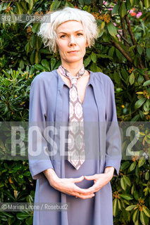 La scrittrice norvegese Hanne Ørstavik presenta il suo romanzo Amore, edito da Ponte alle Grazie, a Milano. 30 Maggio 2019 Norwegian writer Hanne Ørstavik presents her novel Love, published in Italy by Ponte alle Grazie, in Milan. May 30th, 2019 ©Marina Leone/Rosebud2