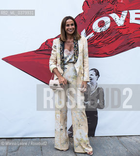 La giornalista Cristina Parodi al Festival Fuoricinema Fuoriserie, presso il cinema Anteo. Milano, 20 giugno 2019 Journalist Cristina Parodi attends Fuoricinema Fuoriserie Festival at Anteo cinema. Milan, June 20th, 2019 ©Marina Leone/Rosebud2