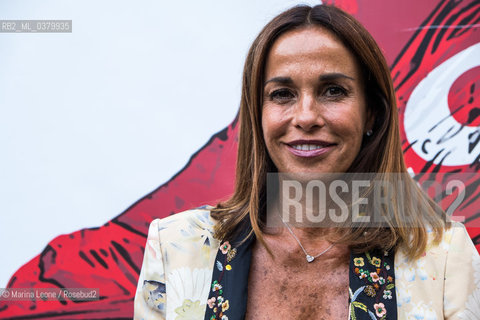 La giornalista Cristina Parodi al Festival Fuoricinema Fuoriserie, presso il cinema Anteo. Milano, 20 giugno 2019 Journalist Cristina Parodi attends Fuoricinema Fuoriserie Festival at Anteo cinema. Milan, June 20th, 2019 ©Marina Leone/Rosebud2