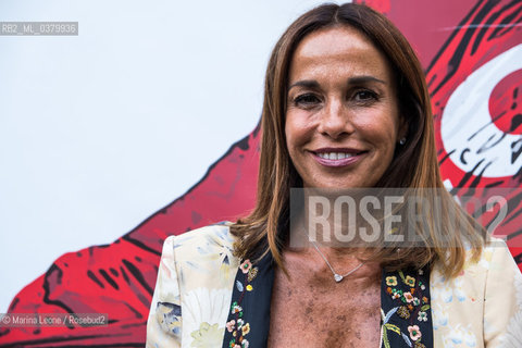 La giornalista Cristina Parodi al Festival Fuoricinema Fuoriserie, presso il cinema Anteo. Milano, 20 giugno 2019 Journalist Cristina Parodi attends Fuoricinema Fuoriserie Festival at Anteo cinema. Milan, June 20th, 2019 ©Marina Leone/Rosebud2