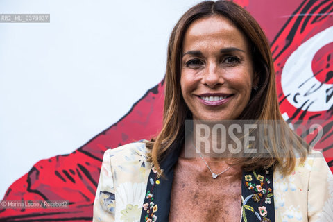 La giornalista Cristina Parodi al Festival Fuoricinema Fuoriserie, presso il cinema Anteo. Milano, 20 giugno 2019 Journalist Cristina Parodi attends Fuoricinema Fuoriserie Festival at Anteo cinema. Milan, June 20th, 2019 ©Marina Leone/Rosebud2