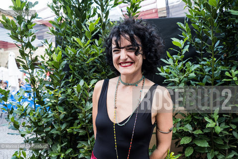 La scrittrice Enrica Tesio al Festival Fuoricinema Fuoriserie, presso il cinema Anteo. Milano, 20 giugno 2019 Writer Enrica Tesio attends Fuoricinema Fuoriserie Festival at Anteo cinema. Milan, June 20th, 2019 ©Marina Leone/Rosebud2