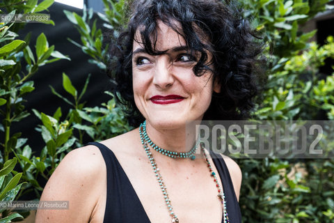 La scrittrice Enrica Tesio al Festival Fuoricinema Fuoriserie, presso il cinema Anteo. Milano, 20 giugno 2019 Writer Enrica Tesio attends Fuoricinema Fuoriserie Festival at Anteo cinema. Milan, June 20th, 2019 ©Marina Leone/Rosebud2