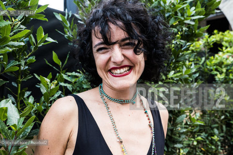 La scrittrice Enrica Tesio al Festival Fuoricinema Fuoriserie, presso il cinema Anteo. Milano, 20 giugno 2019 Writer Enrica Tesio attends Fuoricinema Fuoriserie Festival at Anteo cinema. Milan, June 20th, 2019 ©Marina Leone/Rosebud2