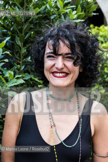 La scrittrice Enrica Tesio al Festival Fuoricinema Fuoriserie, presso il cinema Anteo. Milano, 20 giugno 2019 Writer Enrica Tesio attends Fuoricinema Fuoriserie Festival at Anteo cinema. Milan, June 20th, 2019 ©Marina Leone/Rosebud2