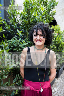 La scrittrice Enrica Tesio al Festival Fuoricinema Fuoriserie, presso il cinema Anteo. Milano, 20 giugno 2019 Writer Enrica Tesio attends Fuoricinema Fuoriserie Festival at Anteo cinema. Milan, June 20th, 2019 ©Marina Leone/Rosebud2