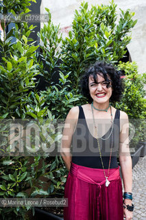 La scrittrice Enrica Tesio al Festival Fuoricinema Fuoriserie, presso il cinema Anteo. Milano, 20 giugno 2019 Writer Enrica Tesio attends Fuoricinema Fuoriserie Festival at Anteo cinema. Milan, June 20th, 2019 ©Marina Leone/Rosebud2