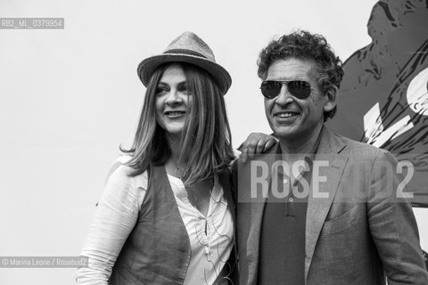 Italian actor Ninni Bruschetta and actress Marina Massironi attend Fuoricinema Festival at Anteo cinema. Milan, June 21st, 2019 Lattore italiano Ninni Bruschetta con Marina Massironi al Festival Fuoricinema al cinema Anteo. Milano, 21 giugno 2019 ©Marina Leone/Rosebud2