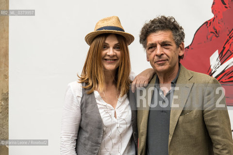 Italian actor Ninni Bruschetta and actress Marina Massironi attend Fuoricinema Festival at Anteo cinema. Milan, June 21st, 2019 Lattore italiano Ninni Bruschetta con Marina Massironi al Festival Fuoricinema al cinema Anteo. Milano, 21 giugno 2019 ©Marina Leone/Rosebud2