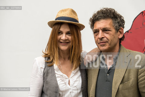 Italian actor Ninni Bruschetta and actress Marina Massironi attend Fuoricinema Festival at Anteo cinema. Milan, June 21st, 2019 Lattore italiano Ninni Bruschetta con Marina Massironi al Festival Fuoricinema al cinema Anteo. Milano, 21 giugno 2019 ©Marina Leone/Rosebud2