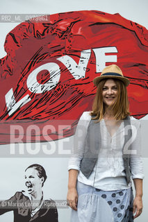 Lattrice italiana Marina Massironi al Fuoricinema Festival al cinema Anteo. Milano, 21 giugno 2019 Italian actress Marina Massironi attends Fuoricinema Festival at Anteo cinema. Milan, June 21st, 2019 ©Marina Leone/Rosebud2