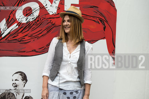 Lattrice italiana Marina Massironi al Fuoricinema Festival al cinema Anteo. Milano, 21 giugno 2019 Italian actress Marina Massironi attends Fuoricinema Festival at Anteo cinema. Milan, June 21st, 2019 ©Marina Leone/Rosebud2