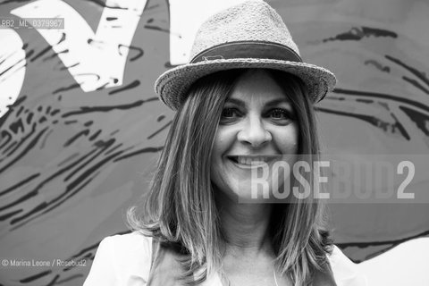 Lattrice italiana Marina Massironi al Fuoricinema Festival al cinema Anteo. Milano, 21 giugno 2019 Italian actress Marina Massironi attends Fuoricinema Festival at Anteo cinema. Milan, June 21st, 2019 ©Marina Leone/Rosebud2