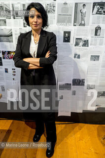 Italian journalist Marianna Aprile attends Bookcity Milano, November 17th 2019 La giornalista italiana Marianna Aprile partecipa a Bookcity Milano. 17 novembre 2019 ©Marina Leone/Rosebud2