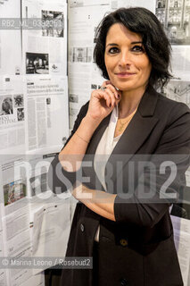 Italian journalist Marianna Aprile attends Bookcity Milano, November 17th 2019 La giornalista italiana Marianna Aprile partecipa a Bookcity Milano. 17 novembre 2019 ©Marina Leone/Rosebud2