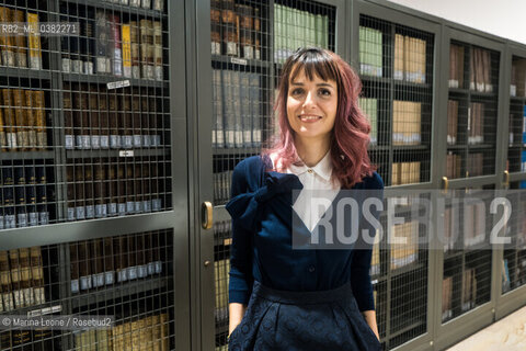 Writer Carolina Capria attends Bookcity Milano, November 2019 La scrittrice Carolina Capria partecipa a Bookcity Milano. novembre 2019 ©Marina Leone/Rosebud2