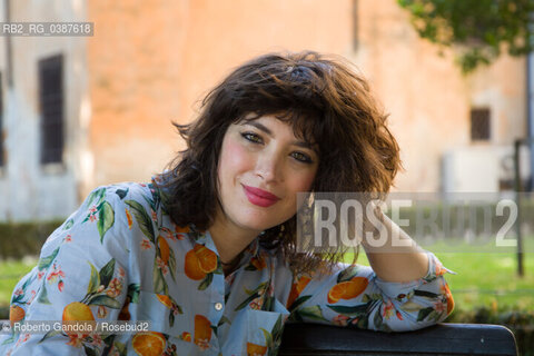 Ilaria Gaspari, Mantua Festival letteratura 2021, 09/09/2021, writer, philosopher..Ilaria Gaspari, Mantova Festival letteratura 2021, 09/09/2021, scrittrice, filosofa. ©Roberto Gandola/Rosebud2