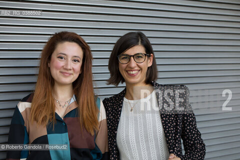 Elisabetta e Federica Pennacchioni , Turin, Salone del Libro 2021, 17/10/2021, writer.Elisabetta e Federica Pennacchioni , Torino Salone del Libro 2021, 17/10/2021, scrittrice, ©Roberto Gandola/Rosebud2