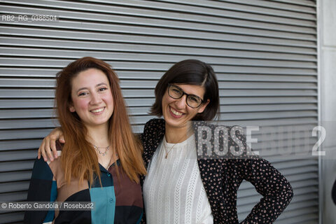 Elisabetta e Federica Pennacchioni , Turin, Salone del Libro 2021, 17/10/2021, writer.Elisabetta e Federica Pennacchioni , Torino Salone del Libro 2021, 17/10/2021, scrittrice, ©Roberto Gandola/Rosebud2