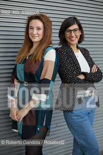 Elisabetta e Federica Pennacchioni , Turin, Salone del Libro 2021, 17/10/2021, writer.Elisabetta e Federica Pennacchioni , Torino Salone del Libro 2021, 17/10/2021, scrittrice, ©Roberto Gandola/Rosebud2