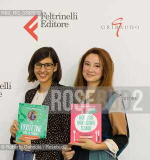 Elisabetta e Federica Pennacchioni , Turin, Salone del Libro 2021, 17/10/2021, writer.Elisabetta e Federica Pennacchioni , Torino Salone del Libro 2021, 17/10/2021, scrittrice, ©Roberto Gandola/Rosebud2