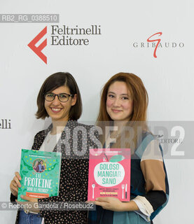 Elisabetta e Federica Pennacchioni , Turin, Salone del Libro 2021, 17/10/2021, writer.Elisabetta e Federica Pennacchioni , Torino Salone del Libro 2021, 17/10/2021, scrittrice, ©Roberto Gandola/Rosebud2