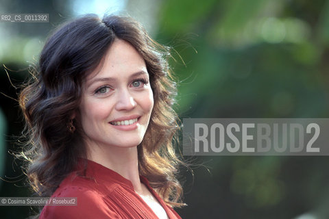 09-01-2012 Rome.Photocall of the Rai tv film Anita.In the photo  actress Francesca Cavallin ©Cosima Scavolini/Rosebud2