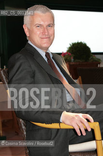 2008 Rome.Journalist Maurizio Belpietro.. ©Cosima Scavolini/Rosebud2